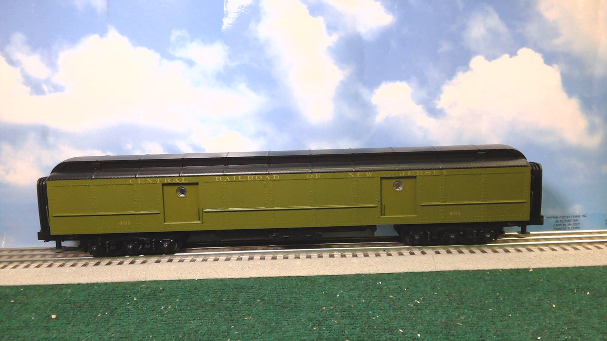 MTH JERSEY CENTRAL 70' MADISON BAGGAGE CAR 20-4364