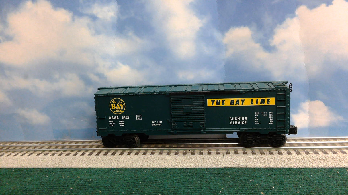 LIONEL THE BAY LINE BOXCAR 9427