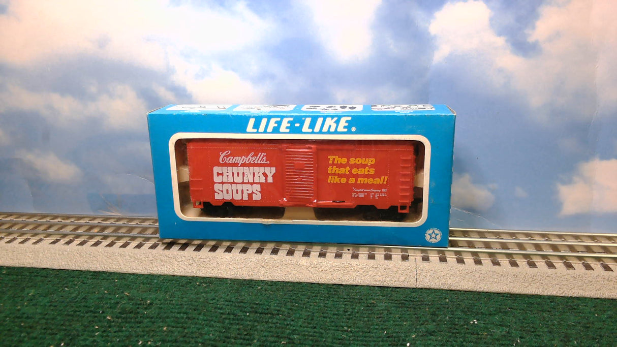 LIFE-LIKE HO-SCALE CAMPBELL SOUP COMPANY SET 8373