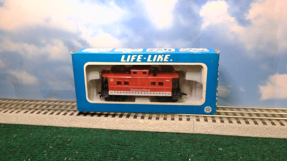LIFE-LIKE HO-SCALE CAMPBELL SOUP COMPANY SET 8373