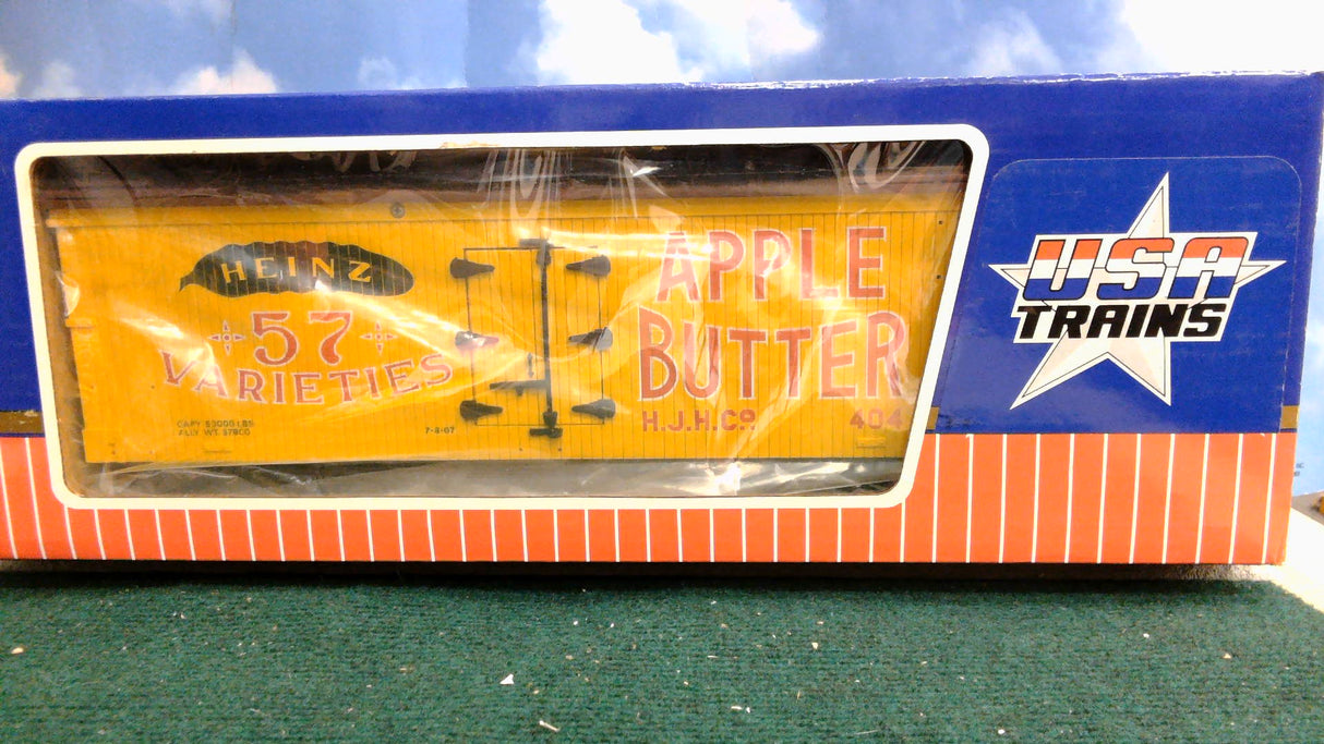 USA TRAINS HEINZ VARIETIES APPLE BUTTER REEFER 404