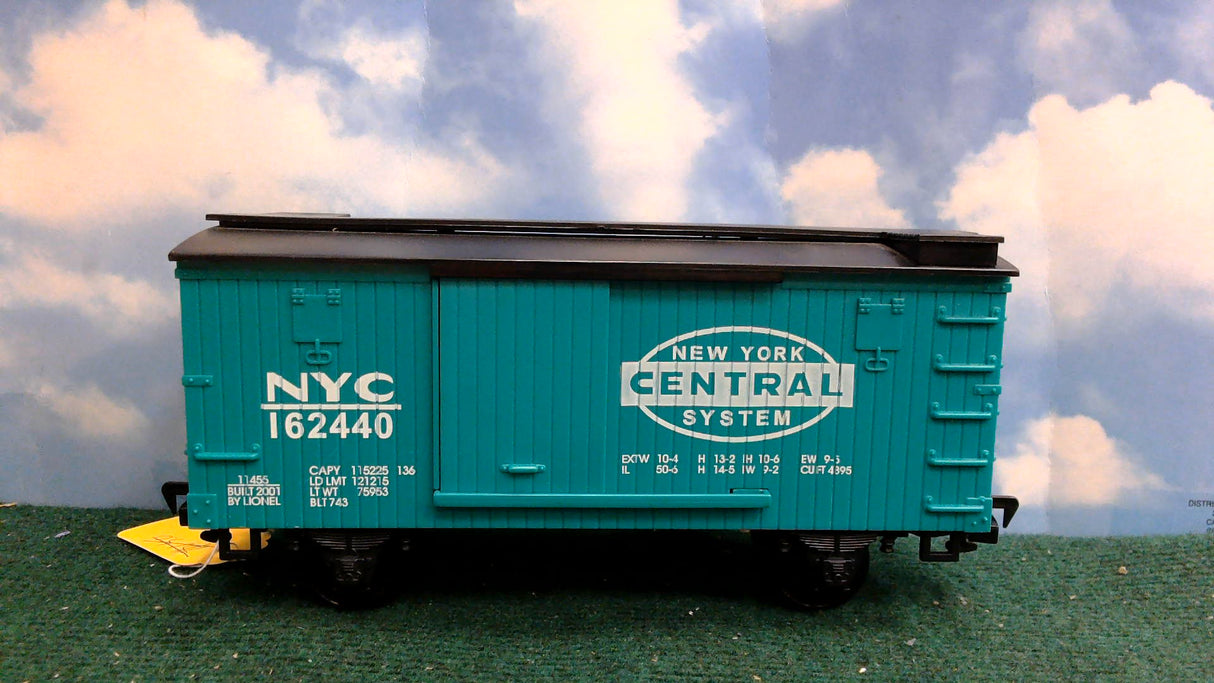 LIONEL G-GAUGE NEW YORK CENTRAL FREIGHT CAR 11455