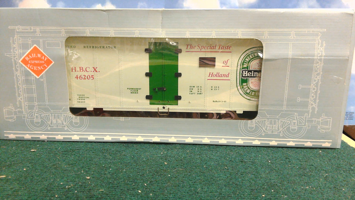 RAILWAY EXPRESS AGENCY HEINEKEN REEFER REA-46205