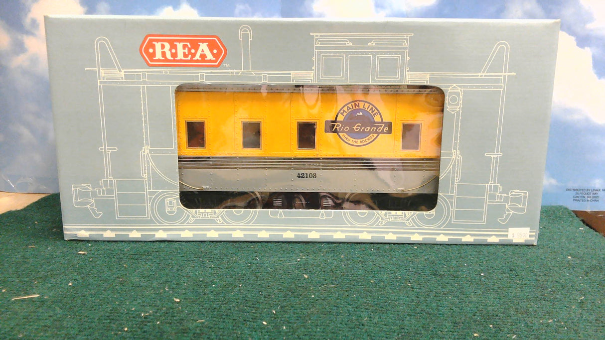 RAILWAY EXPRESS AGENCY DRGW CABOOSE REA-42103