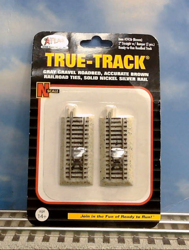 ATLAS N SCALE TRUE-TRACK 2426 BUMPER