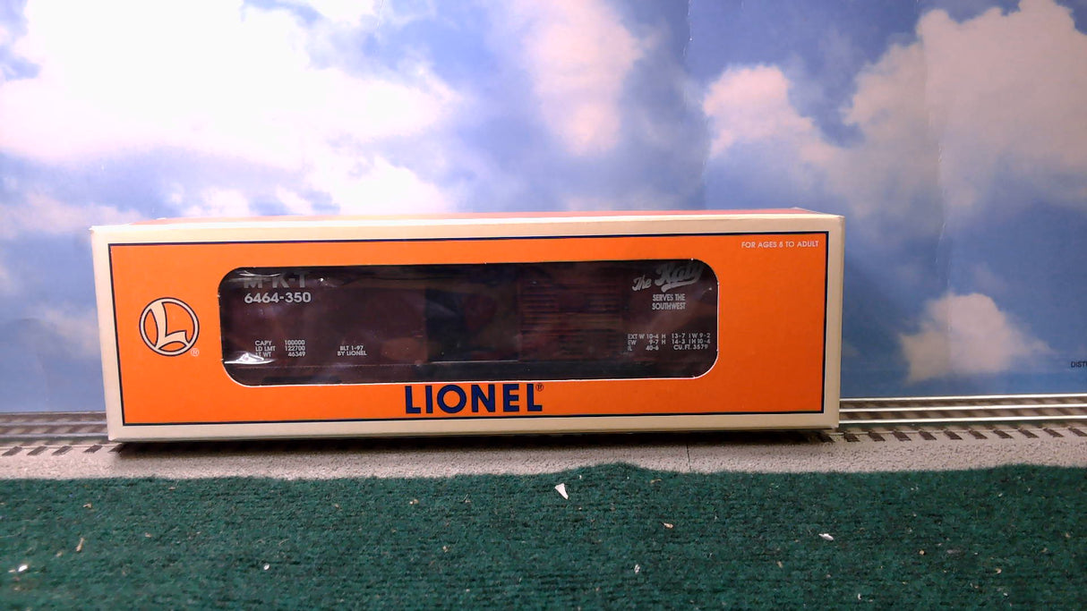 LIONEL 6-19293 464-350 MISSOURI-KANSAS-TEXAS BOXCAR