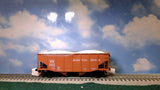 MTH 20-92424 RARITAN RIVER 2-BAY FISH BELLY HOPPER CAR W/COAL LOAD 6-CAR SET