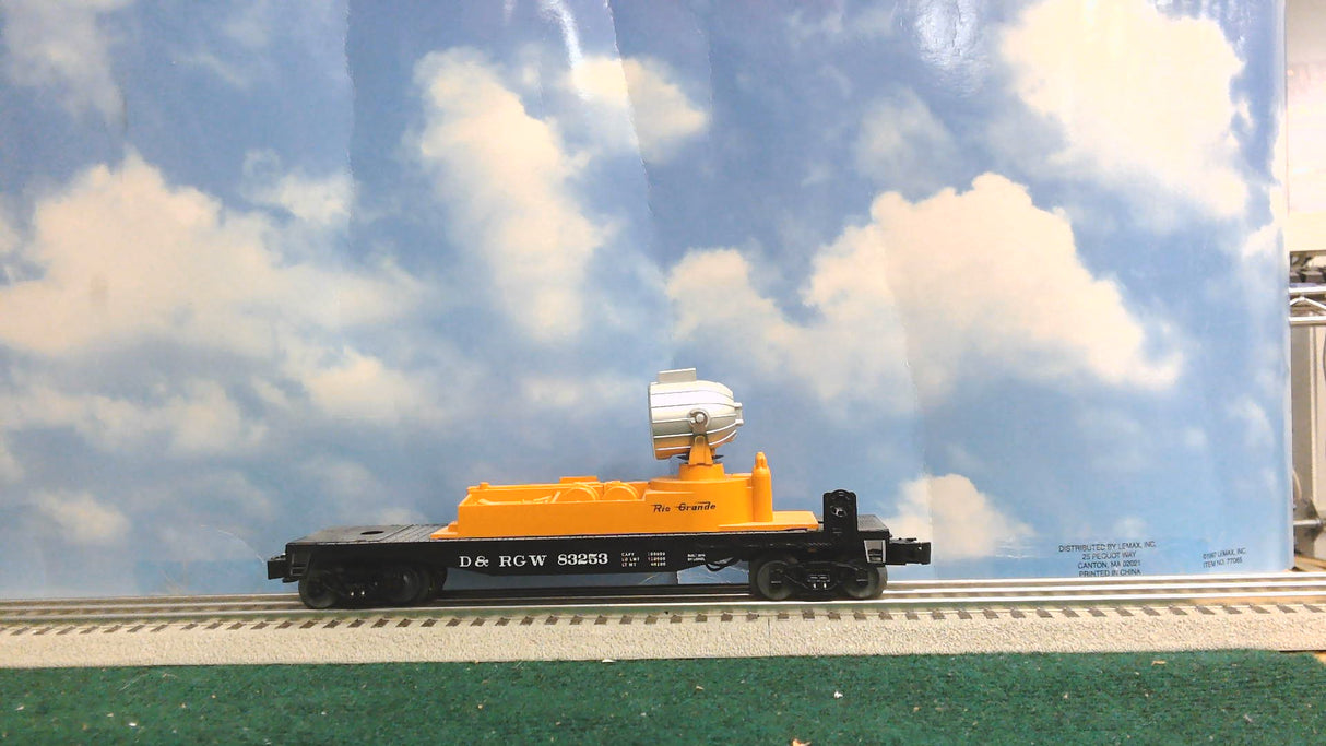 LIONEL 6-83253 RIO GRANDE SEARCHLIGHT CAR
