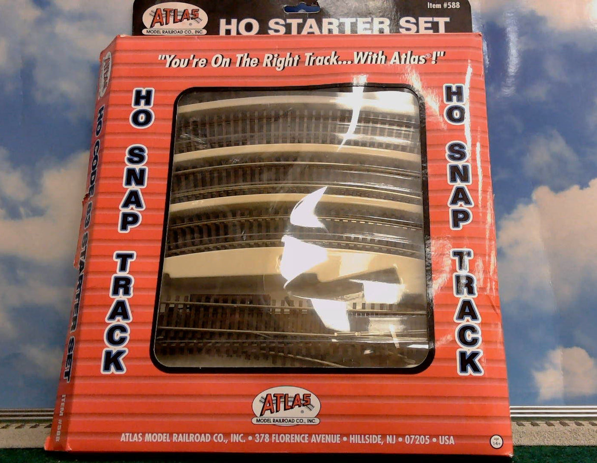 ATLAS HO STARTER SET SNAP-TRACK 83