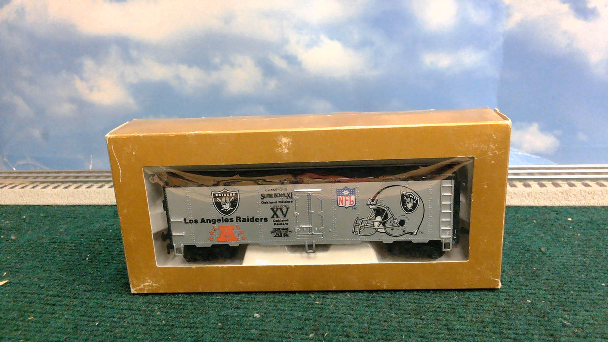 Mantua NFL SUPER BOWL EXPRESS Set Complete Engine Caboose Train Car HO Scale