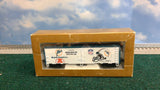 Mantua NFL SUPER BOWL EXPRESS Set Complete Engine Caboose Train Car HO Scale