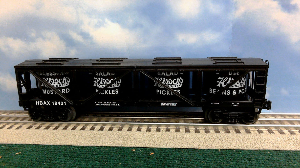 Lionel 6-19421 Hirsch Bros. Vat Car