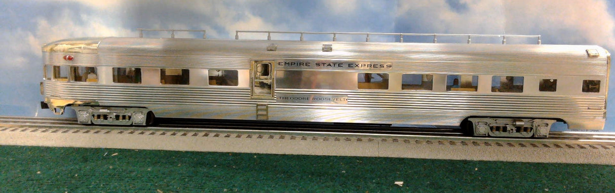 K-Line K4670 NYC Empire State Express Streamline Extruded Aluminum 21" Passenger Car Set