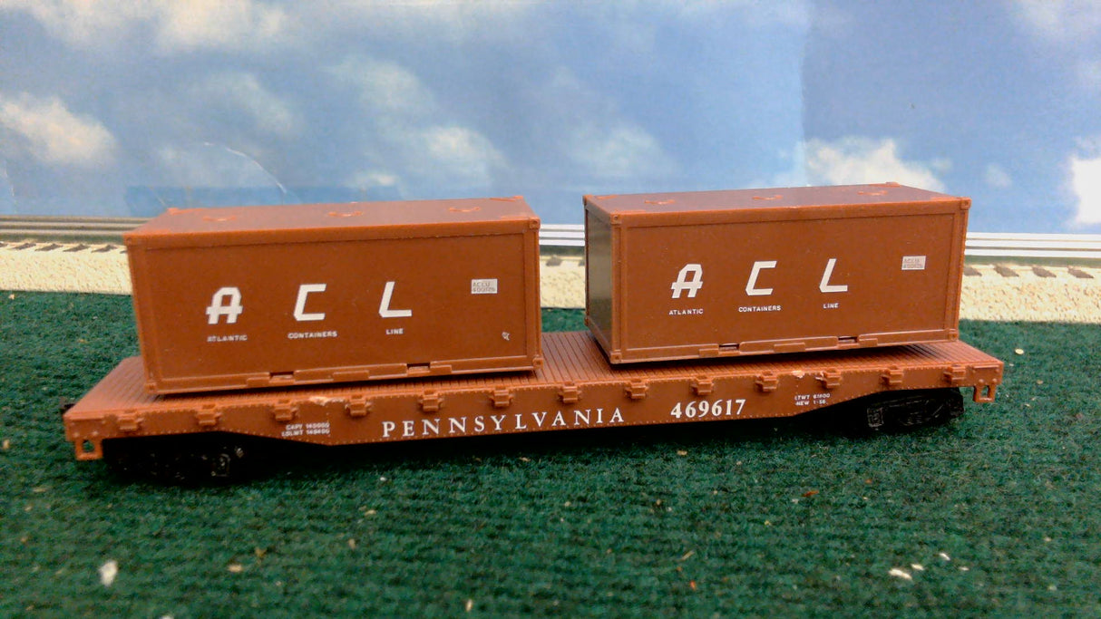 Model Power 9212 HO Pennsylvania 50' Flat Car