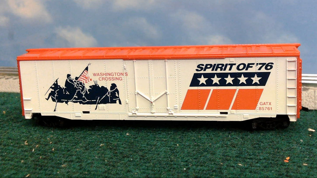 TYCO HO SCALE SPIRIT OF AMERICA BOXCAR 3 CAR SET