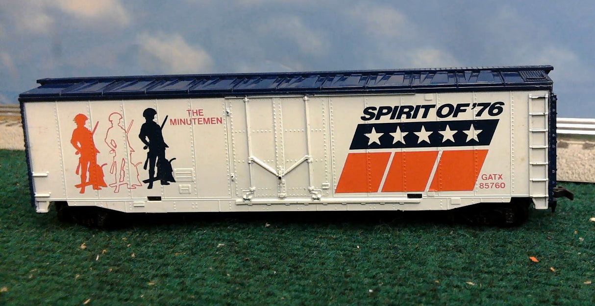 TYCO HO SCALE SPIRIT OF AMERICA BOXCAR 3 CAR SET