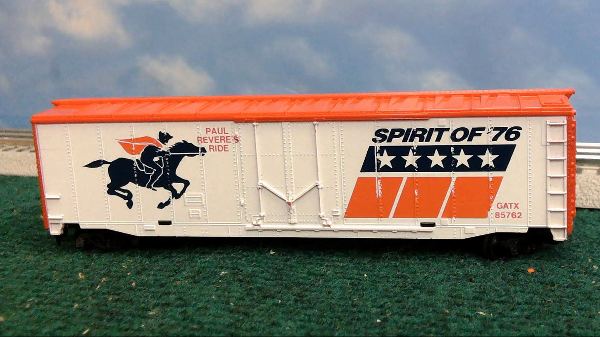TYCO HO SCALE SPIRIT OF AMERICA BOXCAR 3 CAR SET