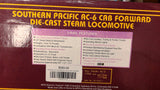 MTH 20-3125-1 PS 2 SOUTHERN PACIFIC AC-6 CAB FORWARD DIE-CAST STEAM LOCOMOTIVE