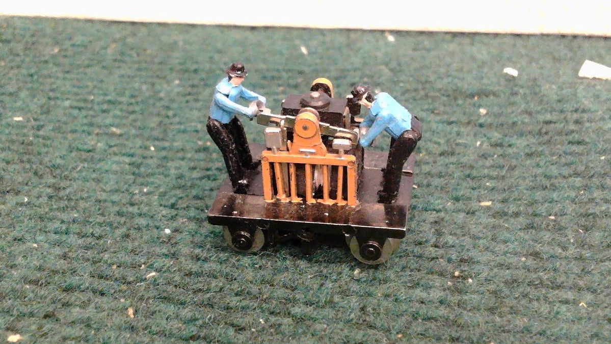 BACHMANN HO SCALE 1320 GANDY DANCER HAND CAR