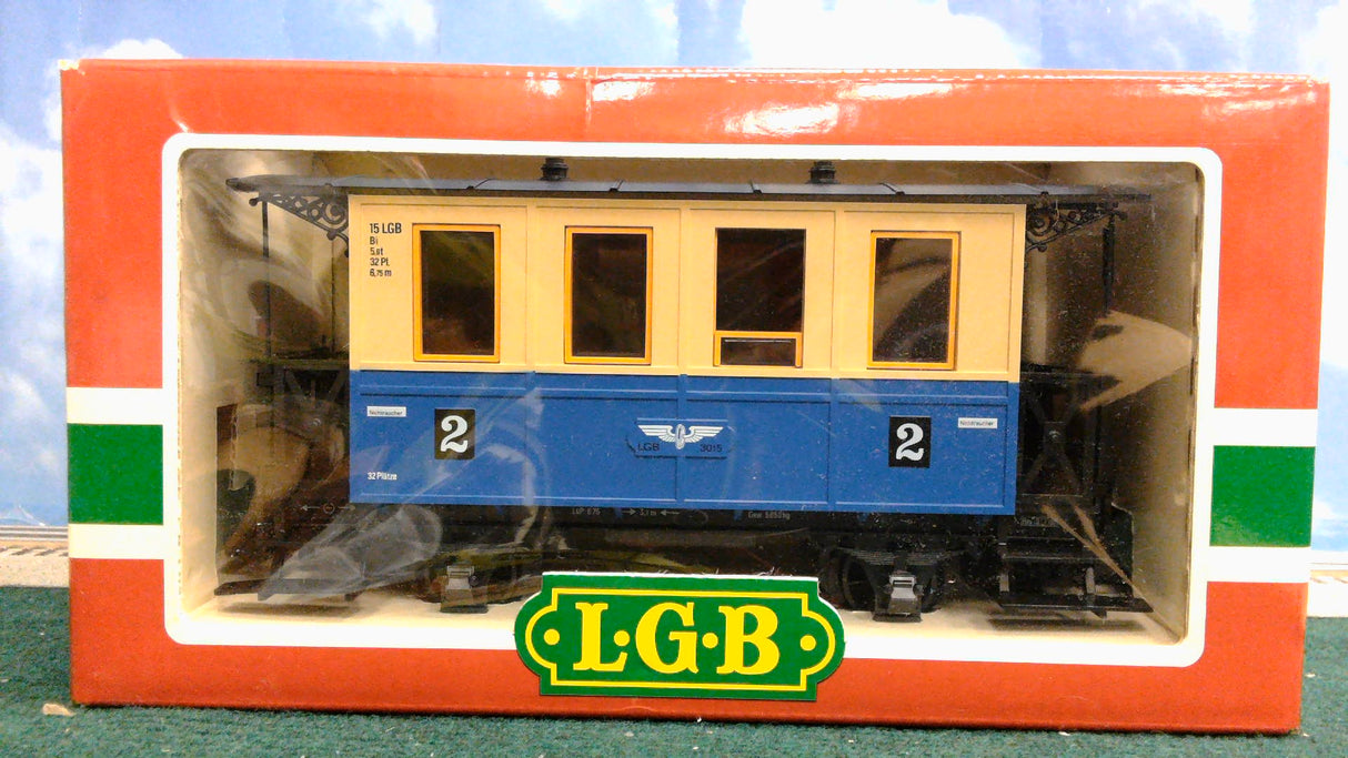 LGB 3015 G 2nd Class Bavarian Coach Car