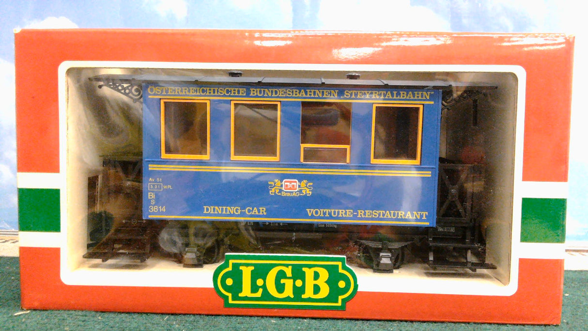 LGB 3013 G Dining Car Voiture-Restaurant