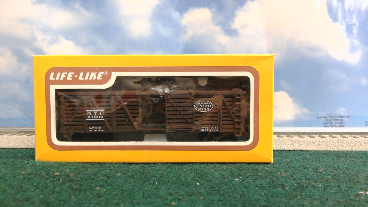 LIFE-LIKE HO SCALE 8461 CATTLE CAR NYC