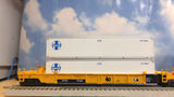 Worldwide Intermodal K-7794 DTTX TTX 2 Pack w/Containers