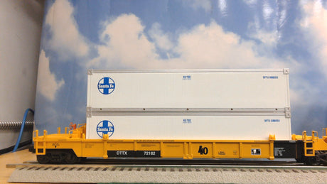 Worldwide Intermodal K-7794 DTTX TTX 2 Pack w/Containers