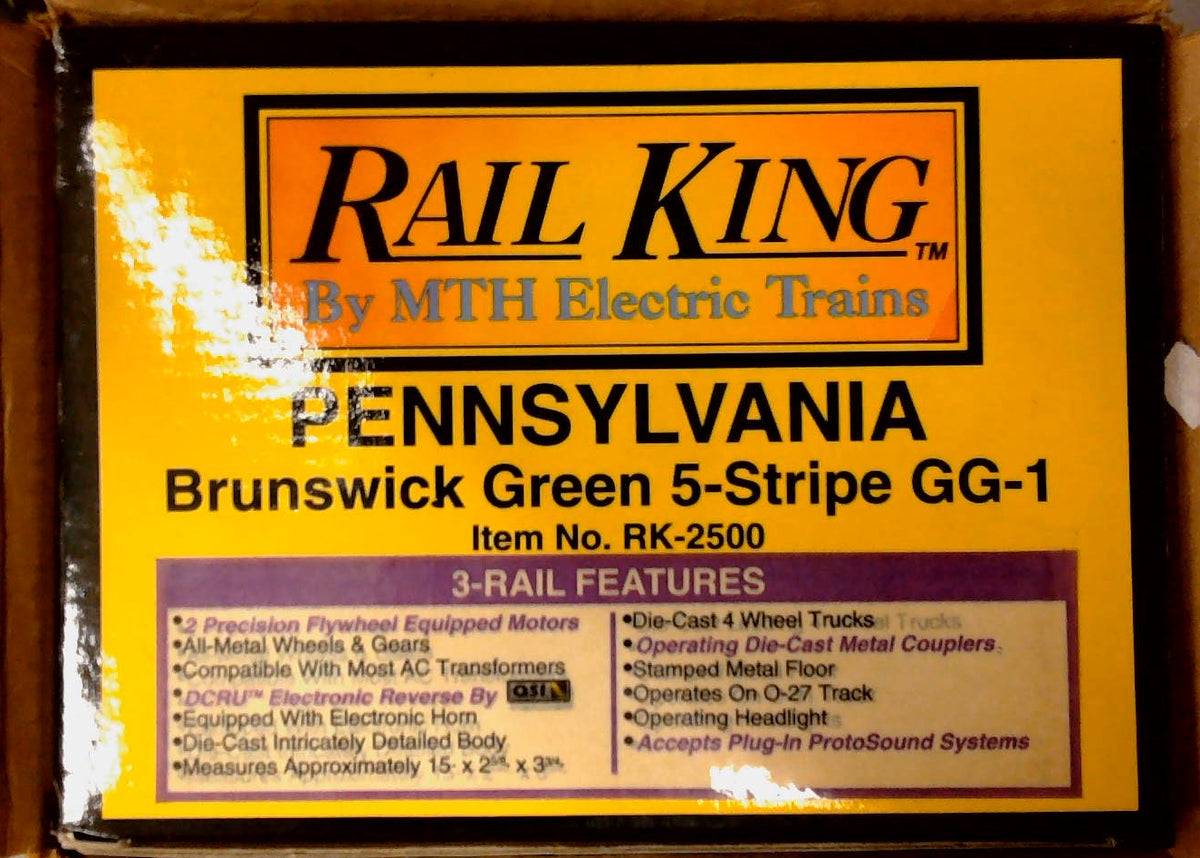 MTH RK-2500 Pennsylvania GG-1 Electric Engine - O31