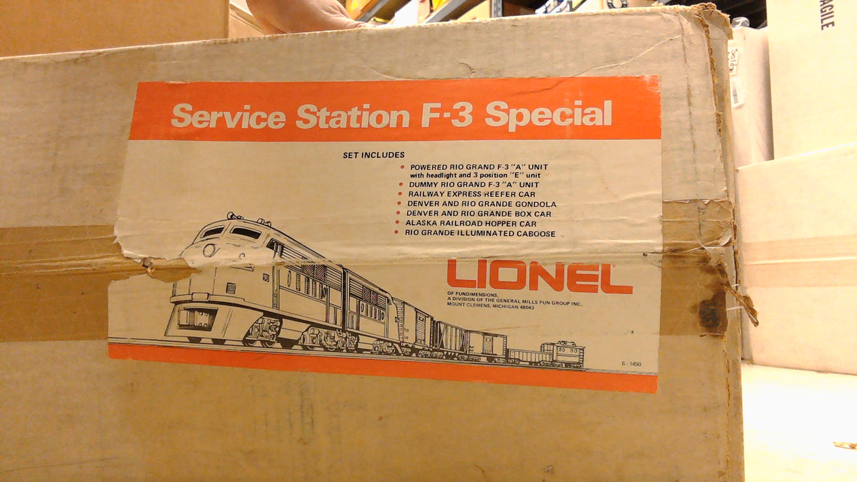 Lionel 6-1450 Rio Grande Service Station Set