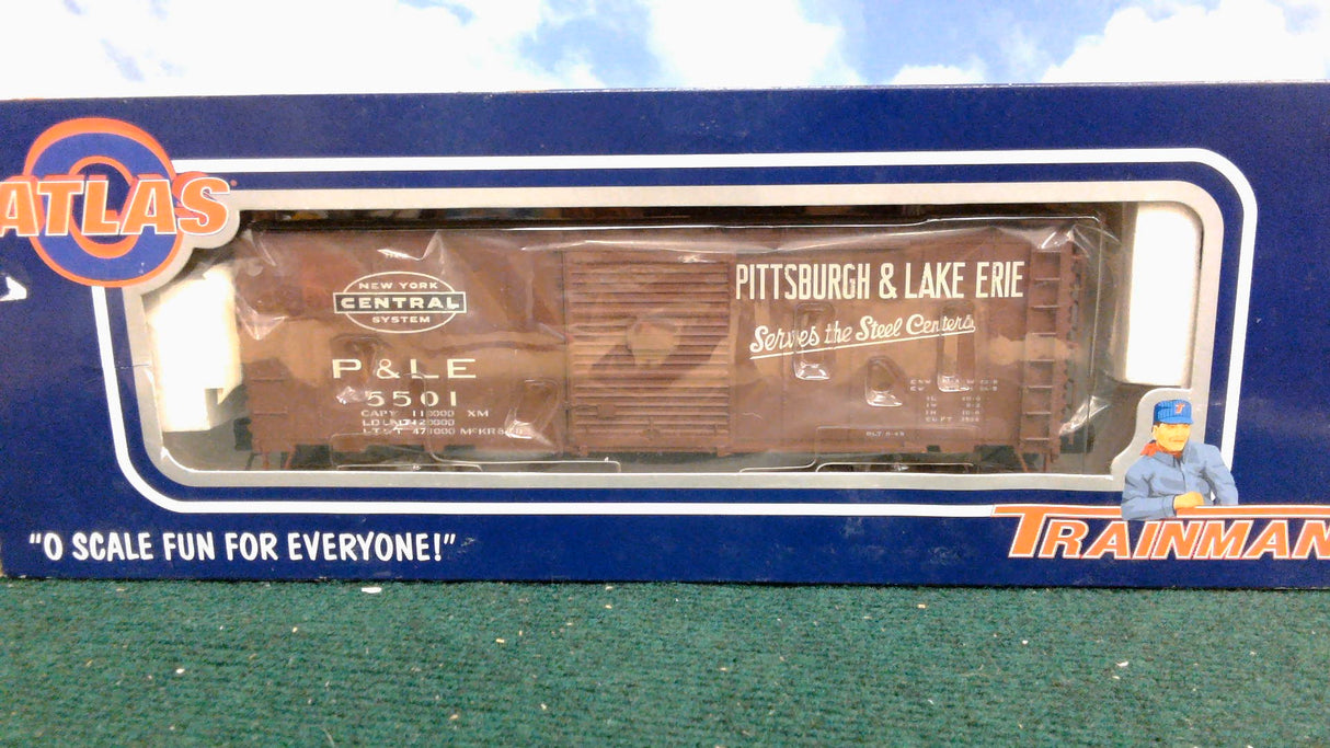 Atlas 0503 Trainman Pittsburg & Lake Erie 40' Sliding Dor Box Car