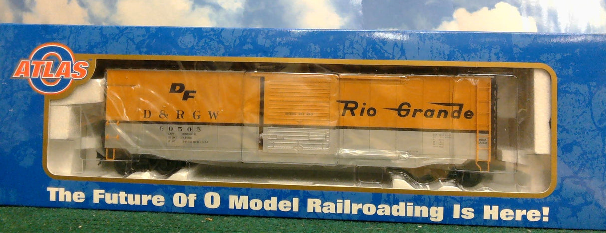 Atlas 6581 O Rio Grande 50' PS-1 Box Car 3-Rail