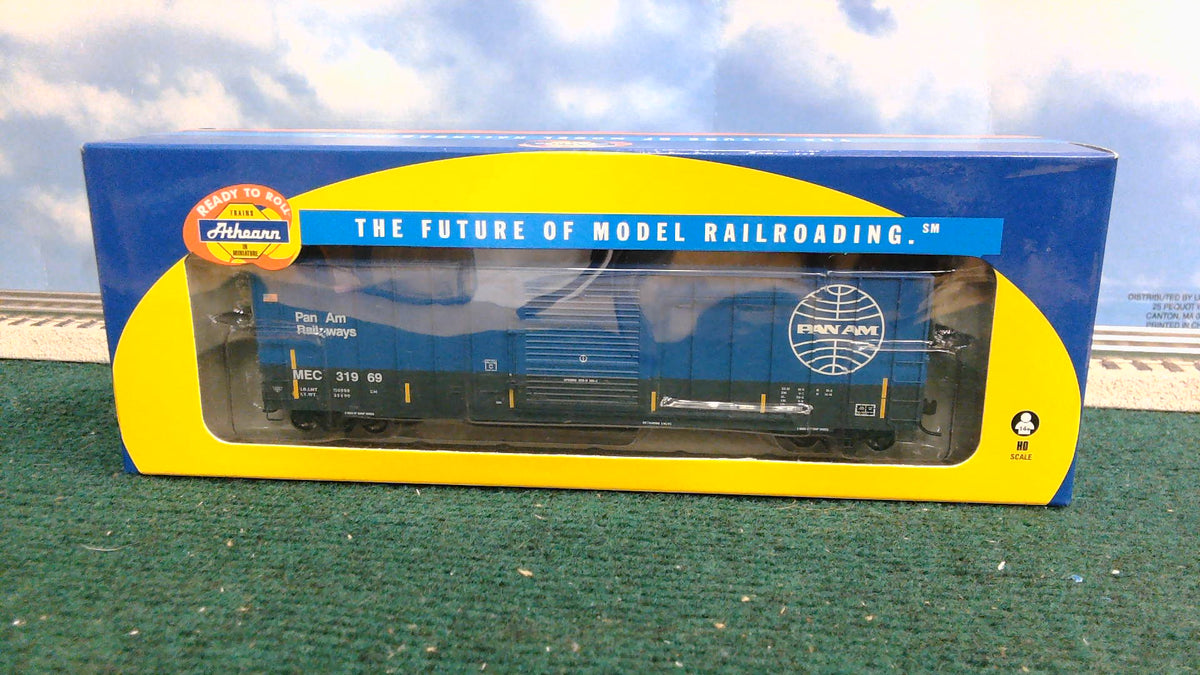 Athearn 96616 HO Pan Am/MEC 50' FMC5347 Box Car