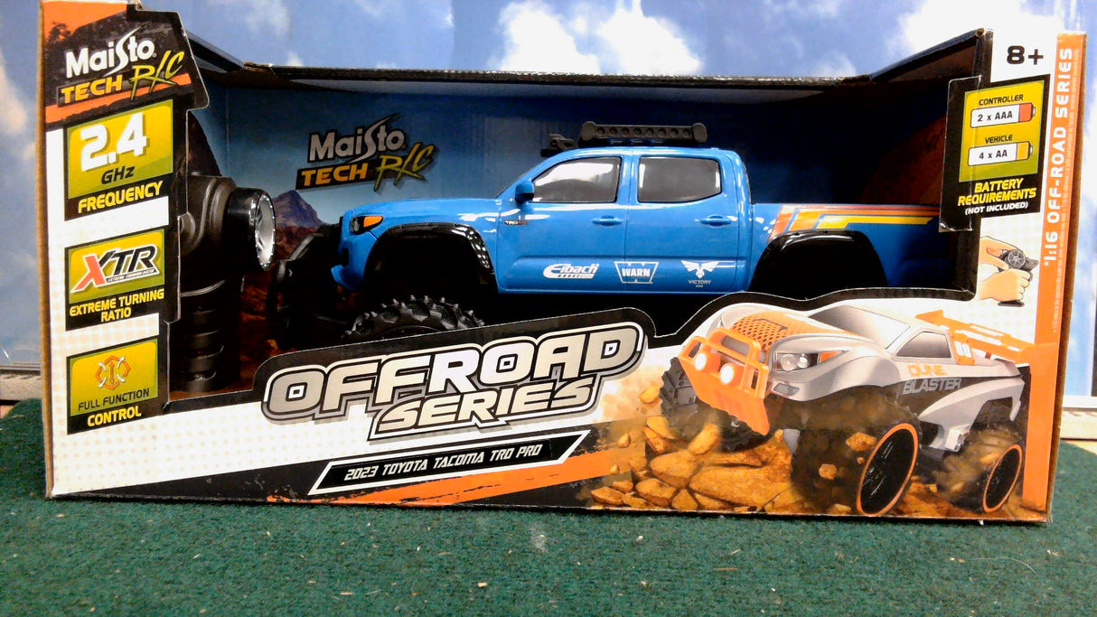 Maisto R/C Off-Road Series 2023 Toyota Tacoma Tro Pro
