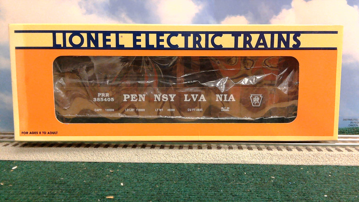Lionel 6-17406 O Gauge Pennsylvania Gondola W/ Coil Covers