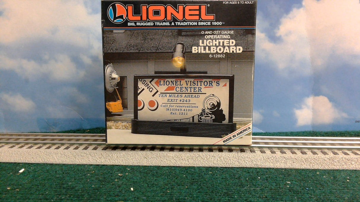 LIONEL 6-52129 1997 LOTS LIGHTED BILLBOARD