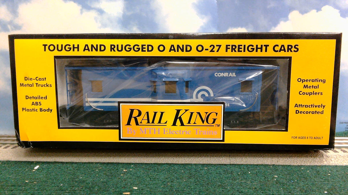MTH Railking 30-7717 Conrail Bay-Window Caboose