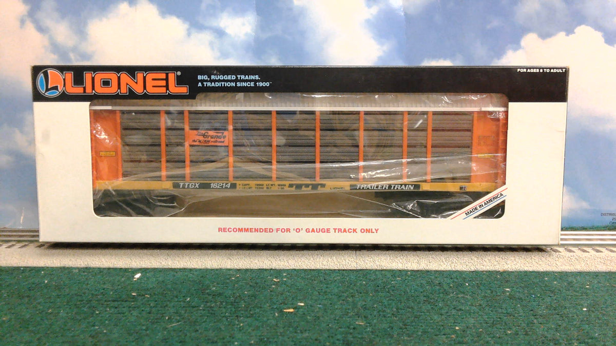 Lionel 6-16214 O Gauge Denver & Rio Grande Two Tier Auto Carrier