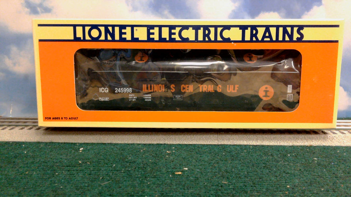 Lionel 6-17404 Illinois Central Gulf (ICG) Gondola w/Coil Covers