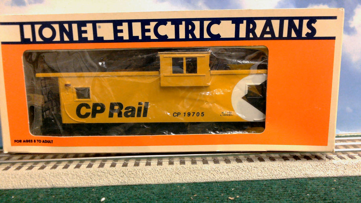 Lionel 6-19705 O Gauge CP Rail Extended Vision Caboose