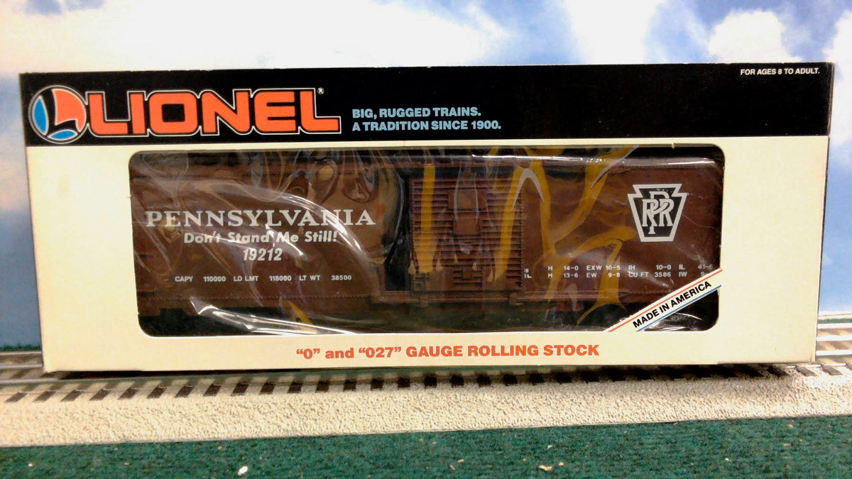 Lionel 6-19212 O Gauge Pennsylvania Railroad Boxcar #19212