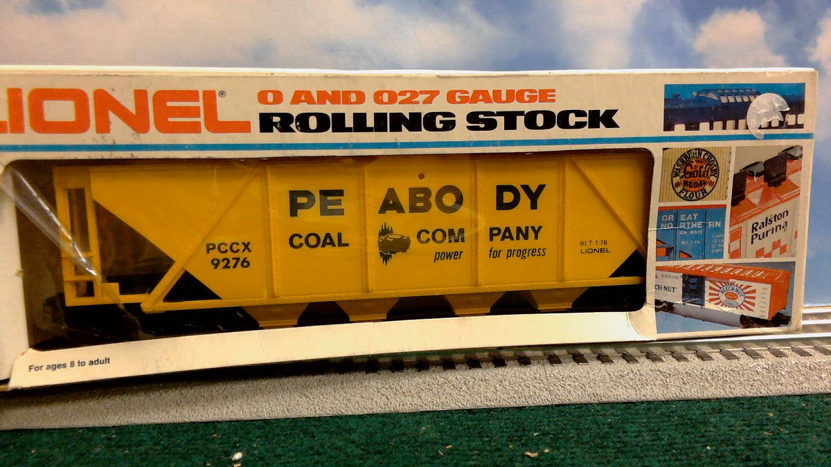 Lionel 6-9276 Peabody Coal Quad Hopper Car