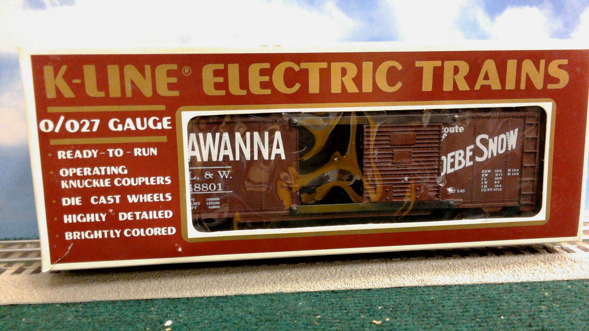 K-Line K-648801 Phoebe Snow Lackawanna Classic Boxcar