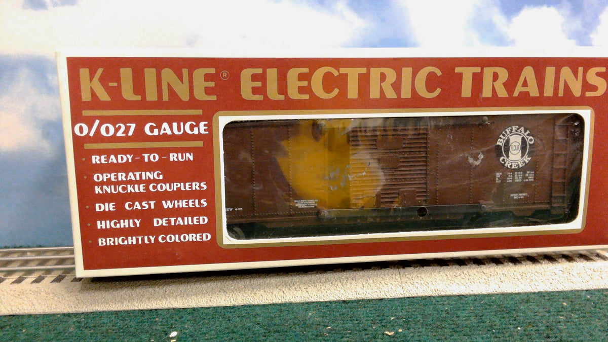 K-Line K-649302 O Gauge Buffalo Creek Classic Boxcar