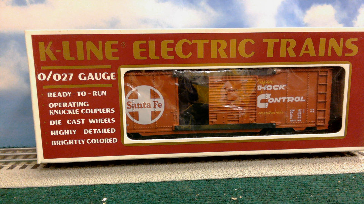 K-Line K-648902 O Gauge Santa Fe Box Car #648902