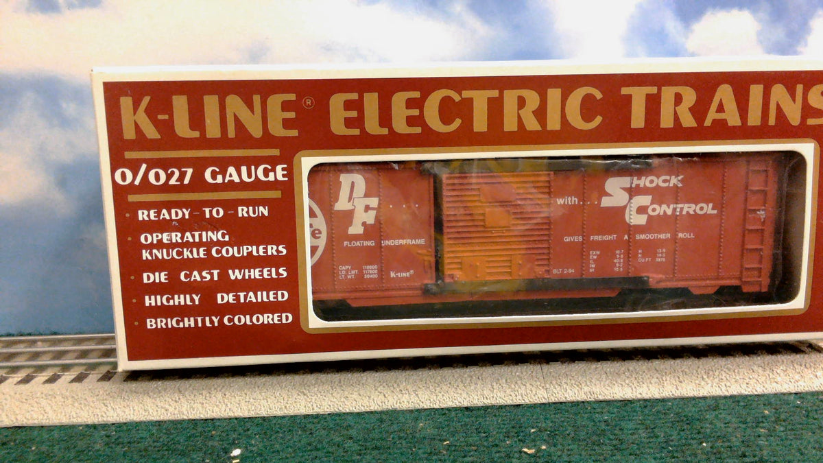 K-Line K-648901 Santa Fe Shock Control Classic Boxcar