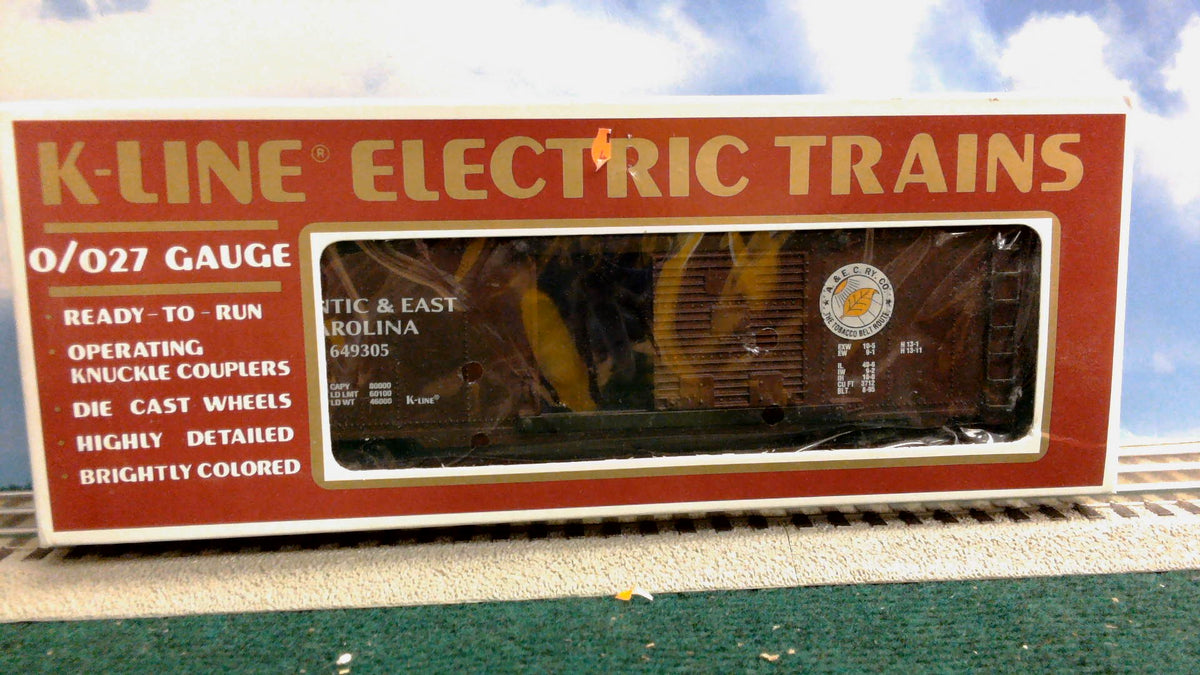K-Line K-649305 Atlantic and East Carolina Classic Box Car