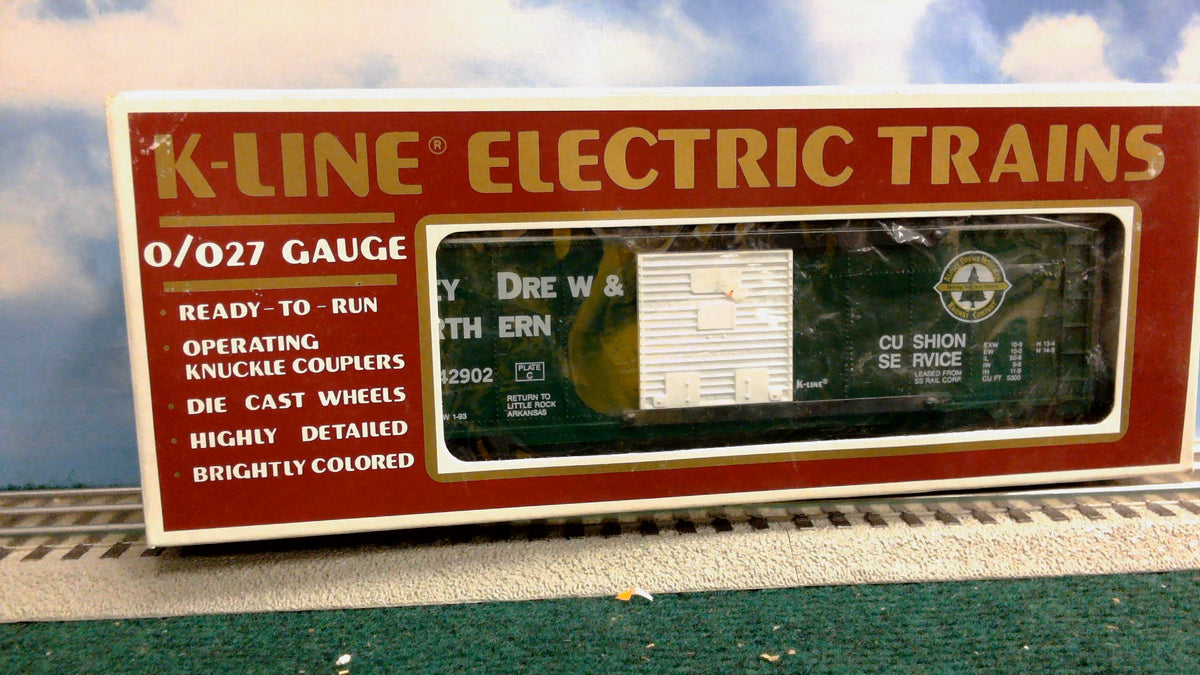 K-Line K-642902 Box Car Ashley Drew & Northern D&N