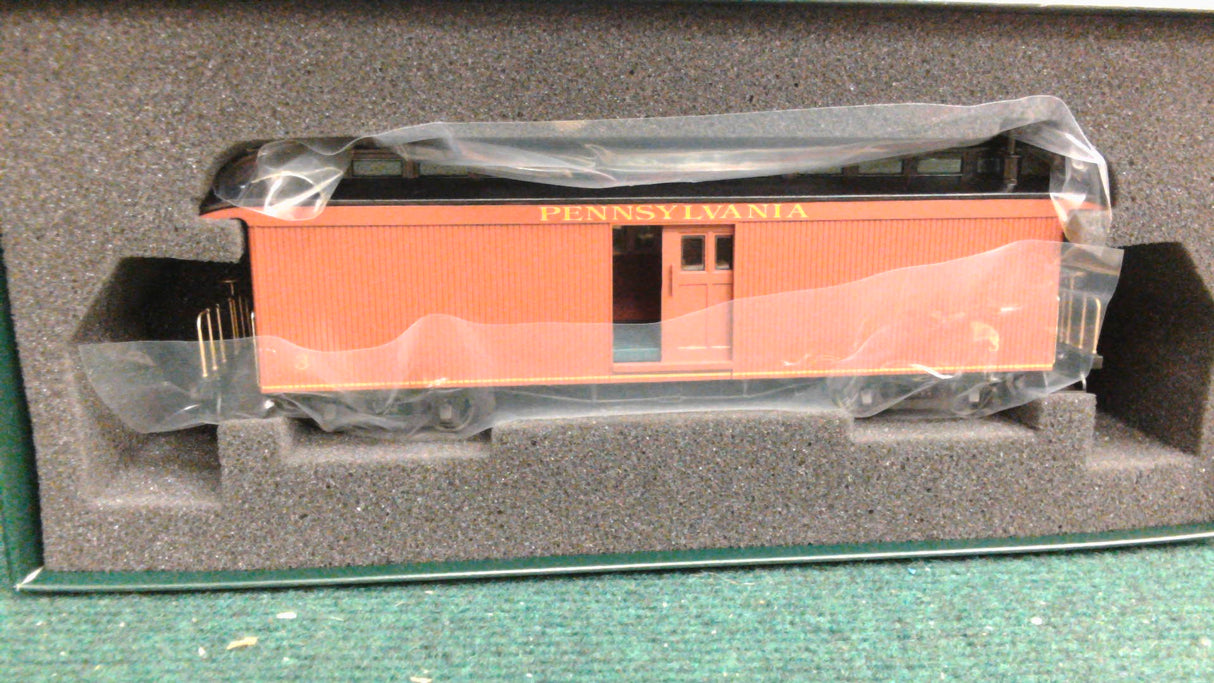 BACHMANN SPECTRUM 26414 ON30 TWO DOOR BAGGAGE CARS BAGGAGE CAR - PRR