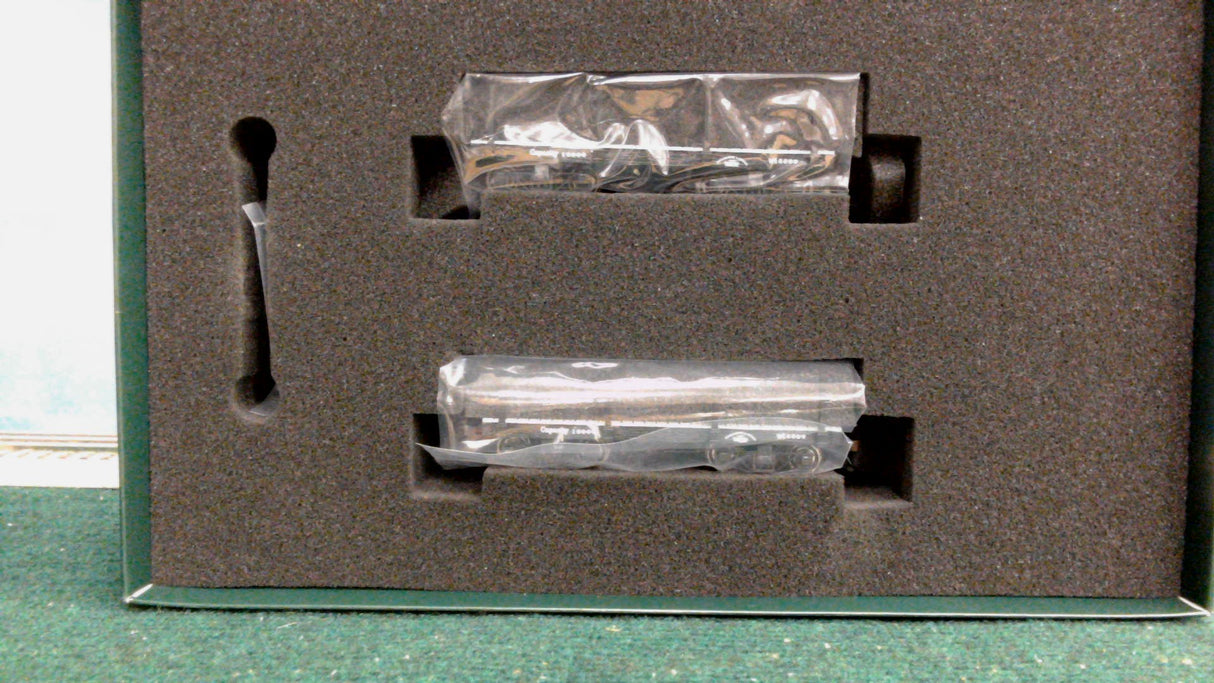 BACHMANN SPECTRUM 26512 ON30 18' FREIGHT CAR FLAT CAR BLACK, DATA ONLY (2/BOX)